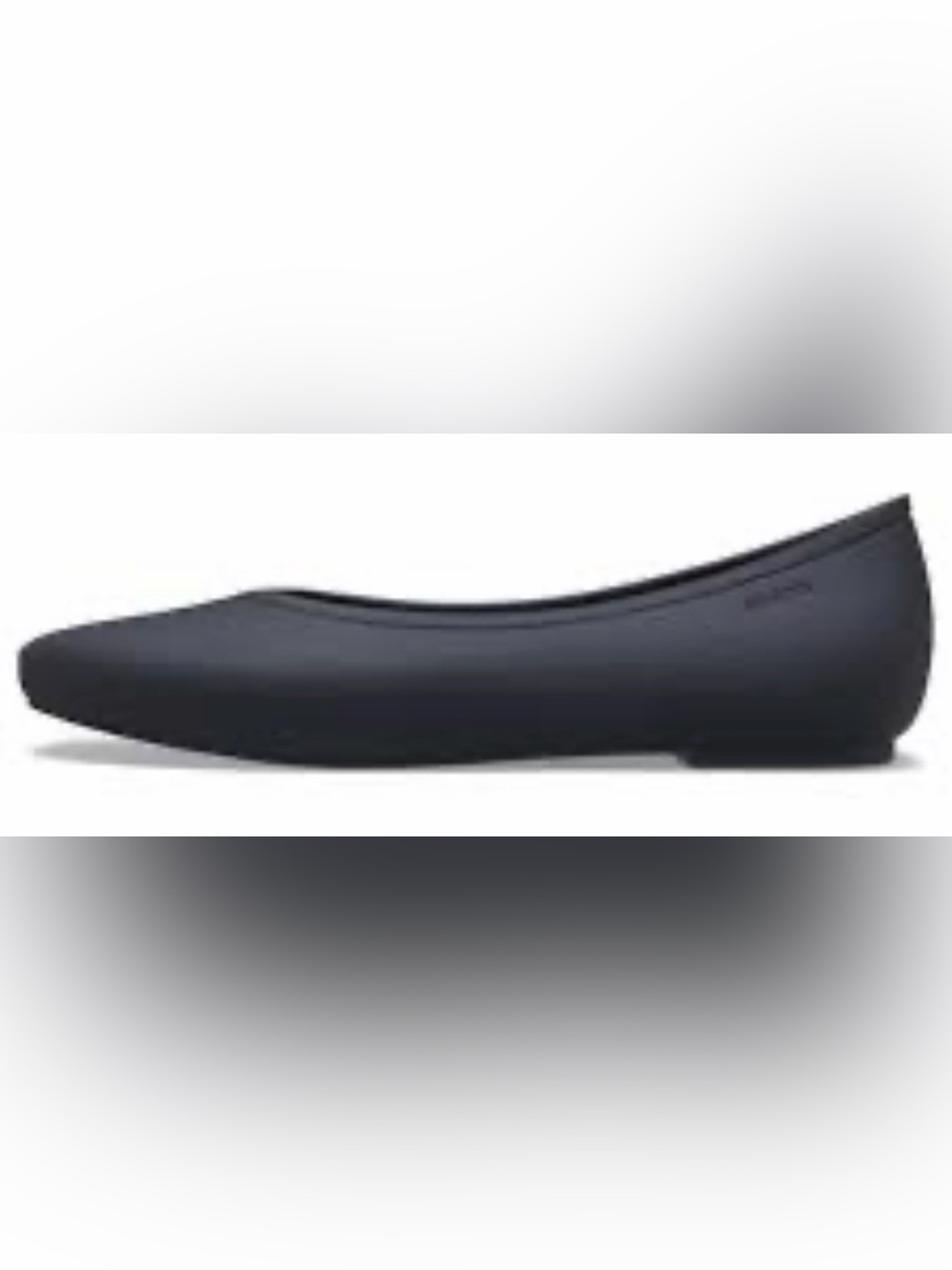 Crocs Brooklyn Ballet Flats Womens Size 10W Black Pointed Toe Slip On Shoes NWOT